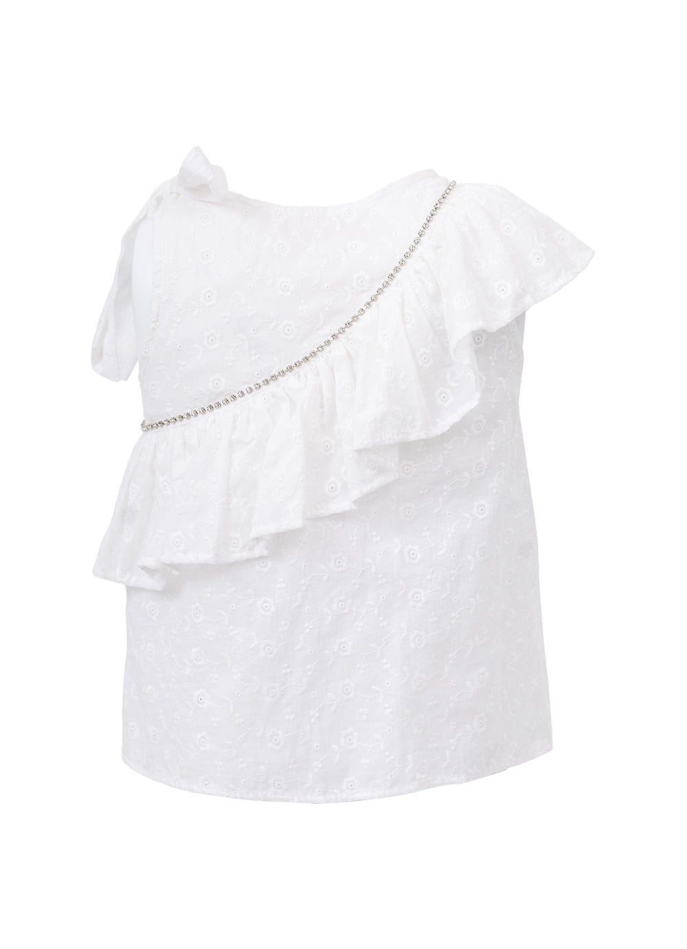 Conjunto Festa Blusa e Calça Reta Broderi