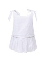 Conjunto Festa Blusa e Saia Short Tricoline