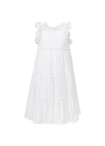 Vestido Festa  Broderi Babados Cristal