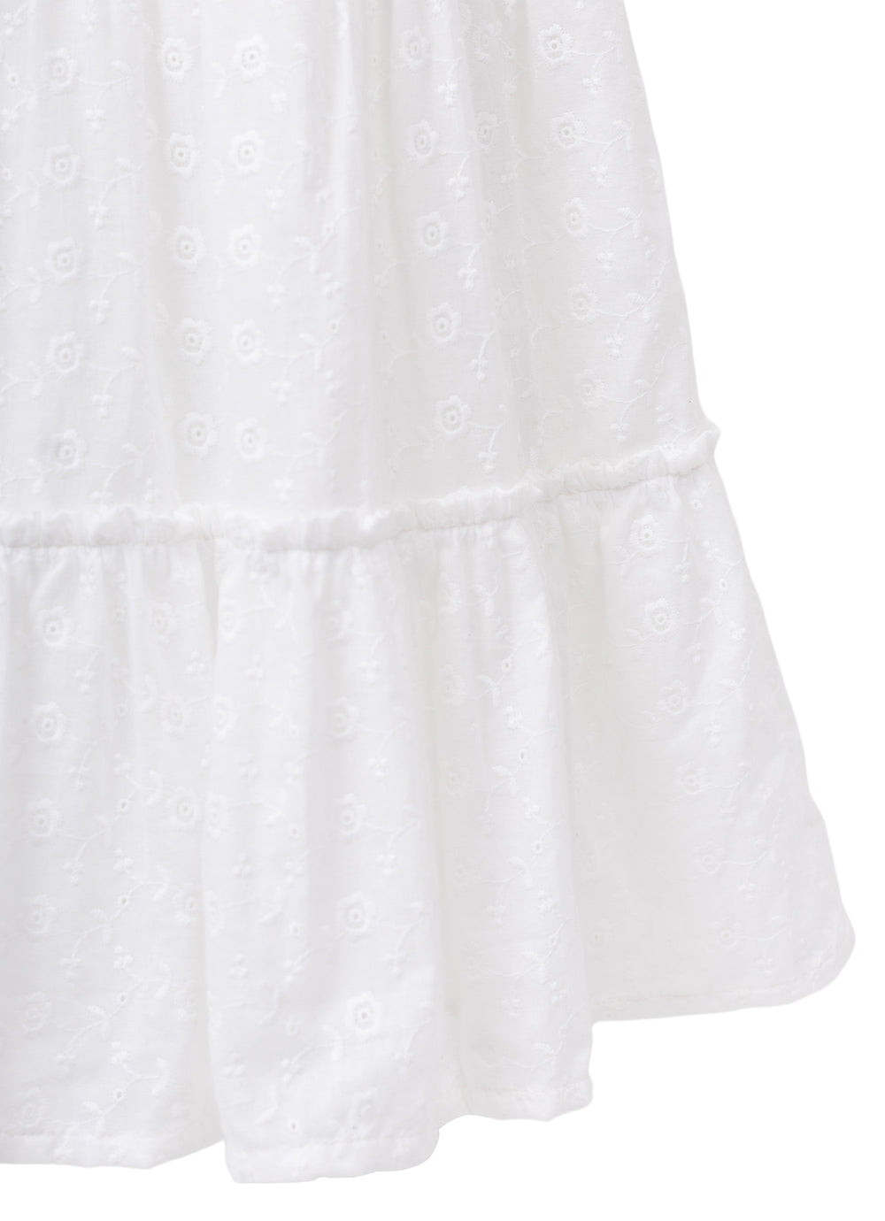 Vestido Festa  Broderi Babados Cristal