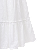 Vestido Festa  Broderi Babados Cristal