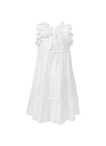 Vestido Festa  Broderi Babados Cristal