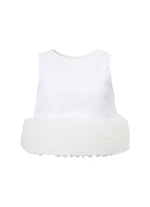 Conjunto Festa Regata e Saia Short Cetim e Tule