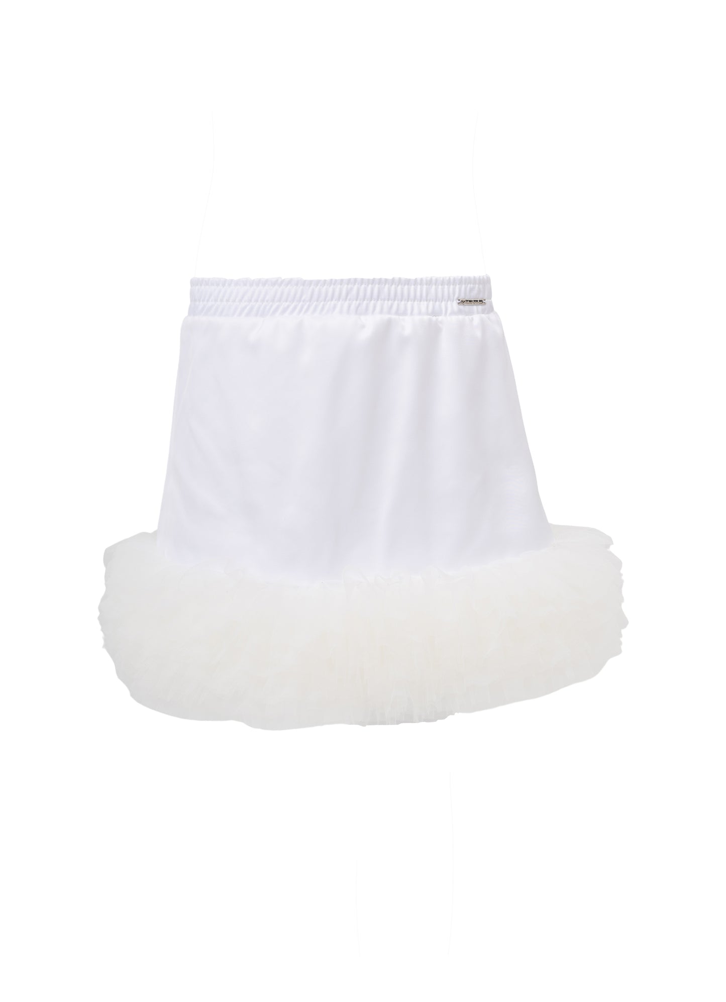 Conjunto Festa Regata e Saia Short Cetim e Tule