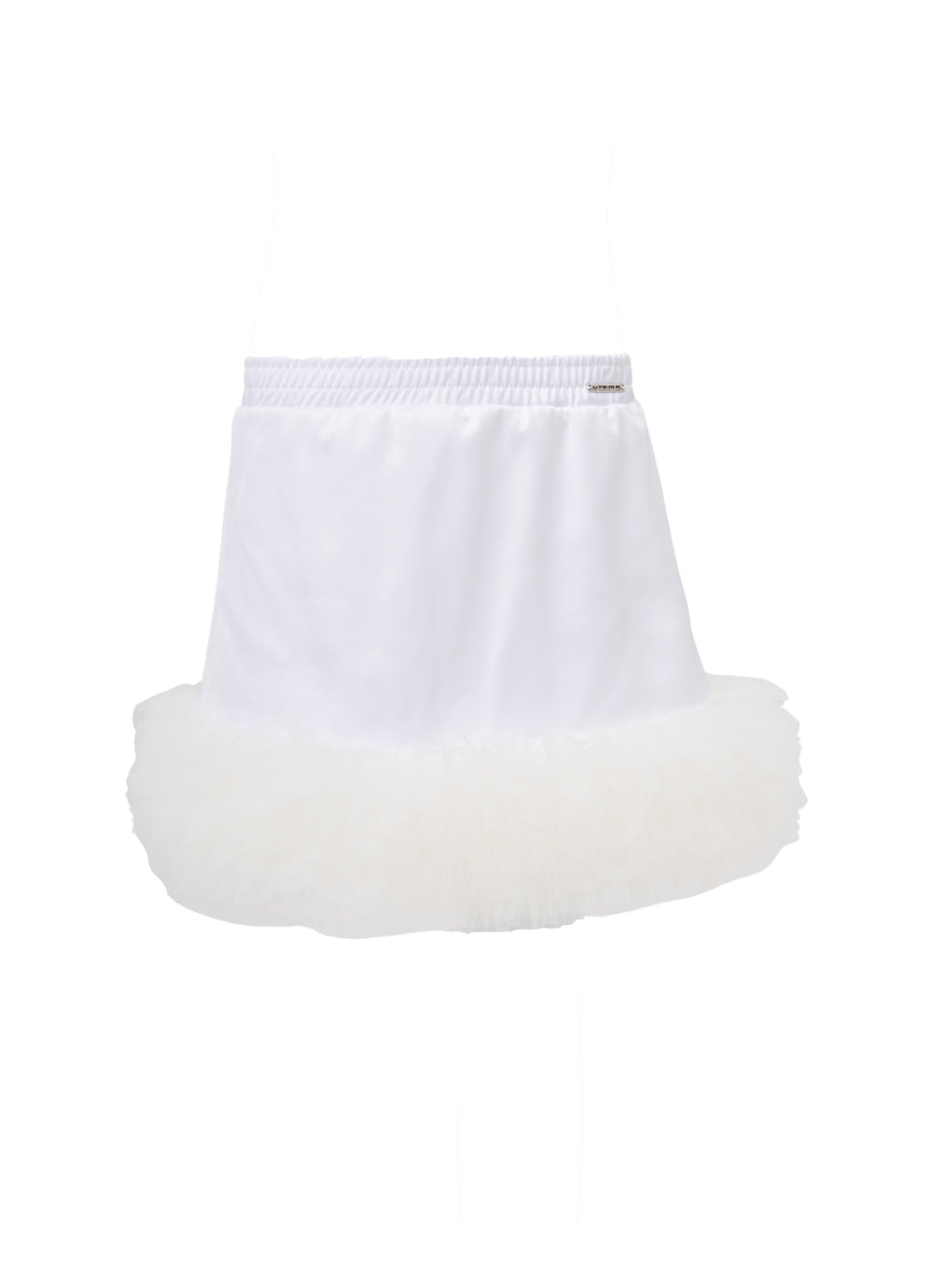 Conjunto Festa Regata e Saia Short Cetim e Tule