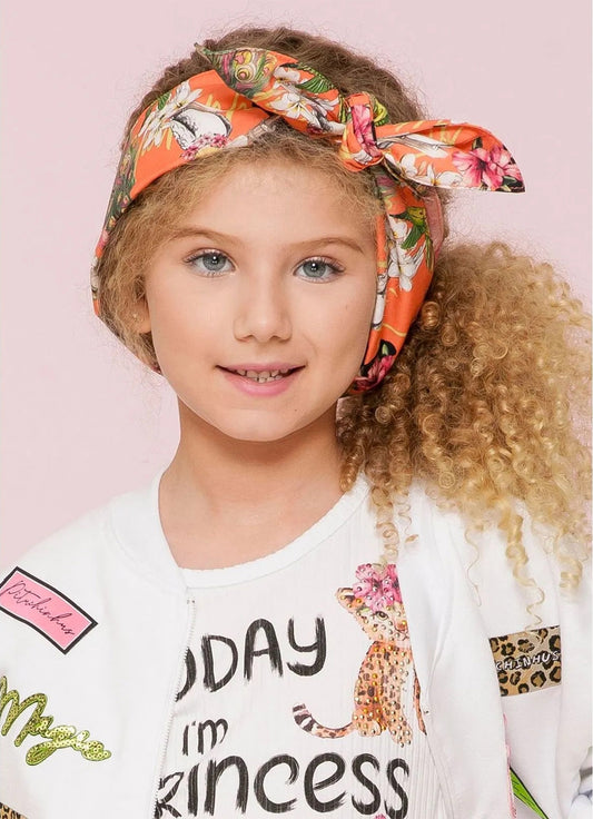 Faixa Cabeça Algodão Estampado