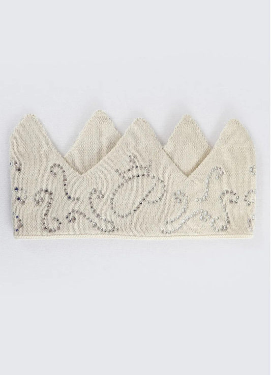Faixa Coroa Tricot Cristais