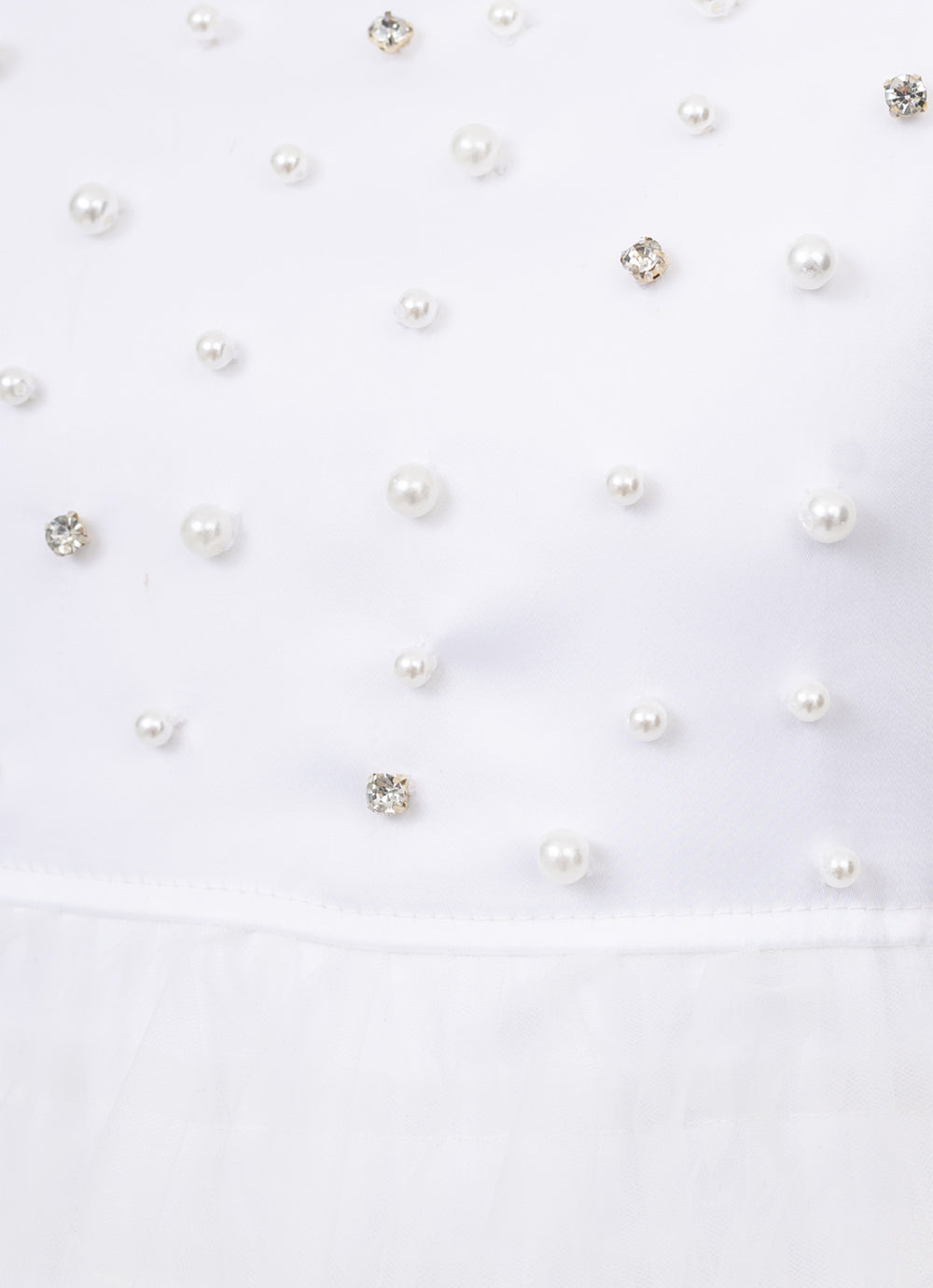 Vestido Festa Cetim Babadinhos Tule