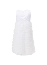 Vestido Festa Cetim Babadinhos Tule