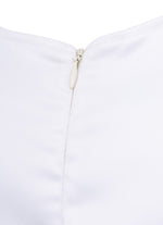 Vestido Festa Cetim Babadinhos Tule