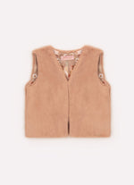 Colete Cropped Pele Fake