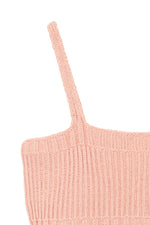 Blusa Alça Cropped Tricot Canelado