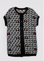 Maxi Colete Tricot Cristais