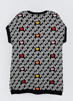 Maxi Colete Tricot Cristais