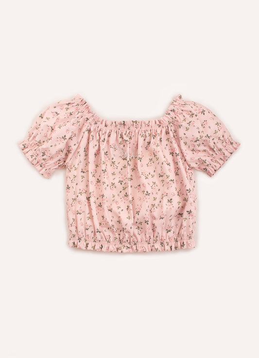 Blusa Cropped Algodão