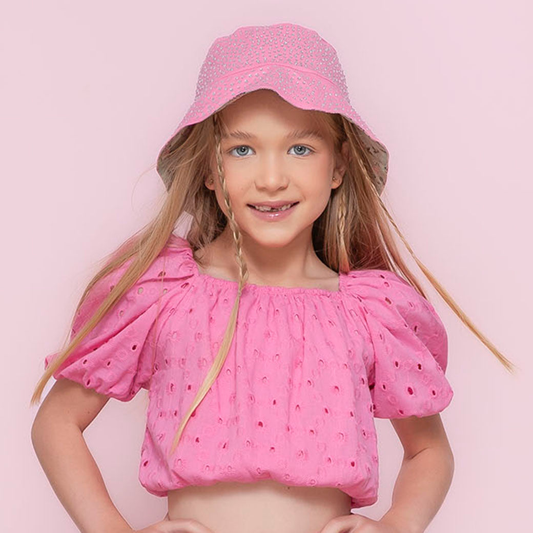 Blusa Cropped Broderi