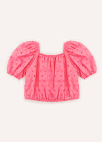 Blusa Cropped Broderi