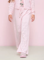 Calça Wide Leg Tricot