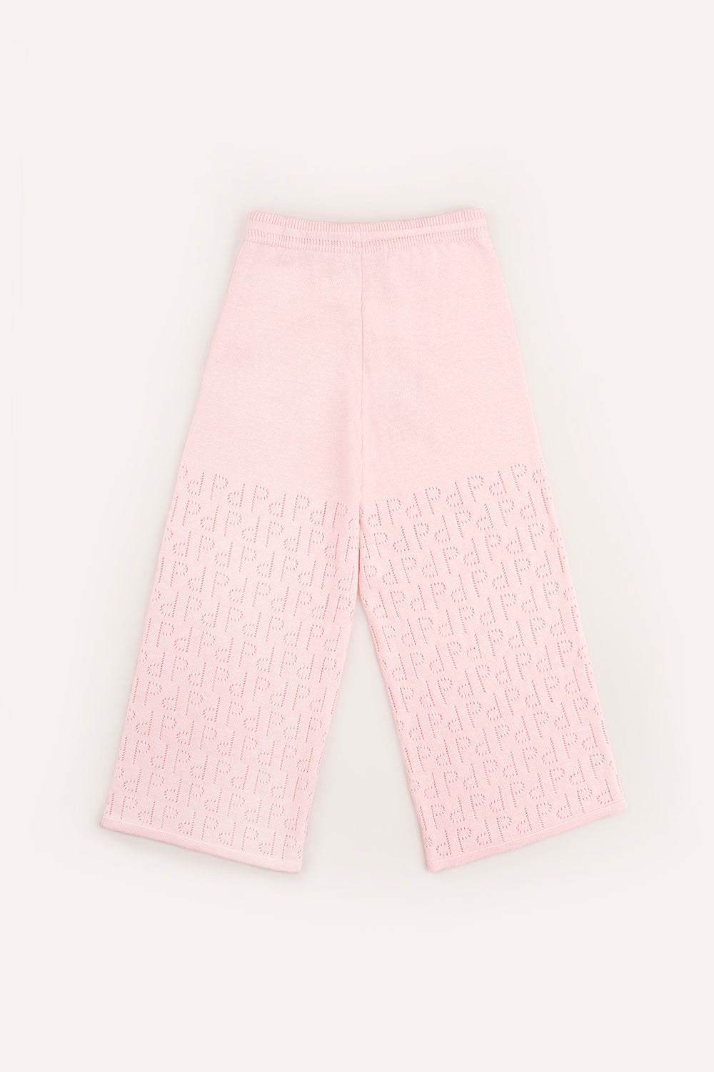 Calça Wide Leg Tricot