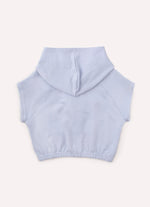Blusa Cropped Moletom Bordados