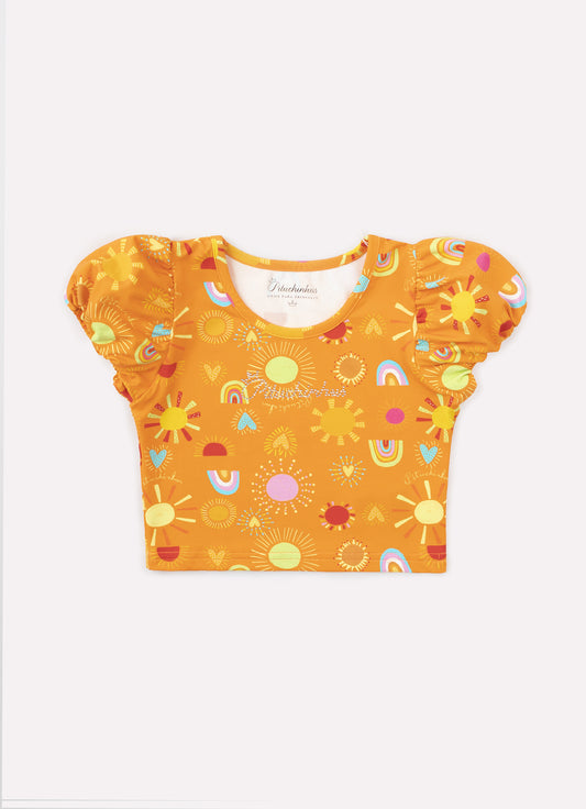Blusa Cropped Malha Light