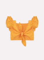 Blusa Alça Cropped Broderi