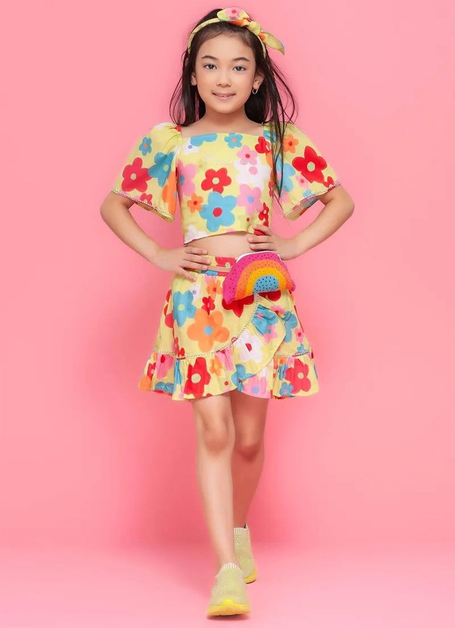 Blusa Cropped Tricoline