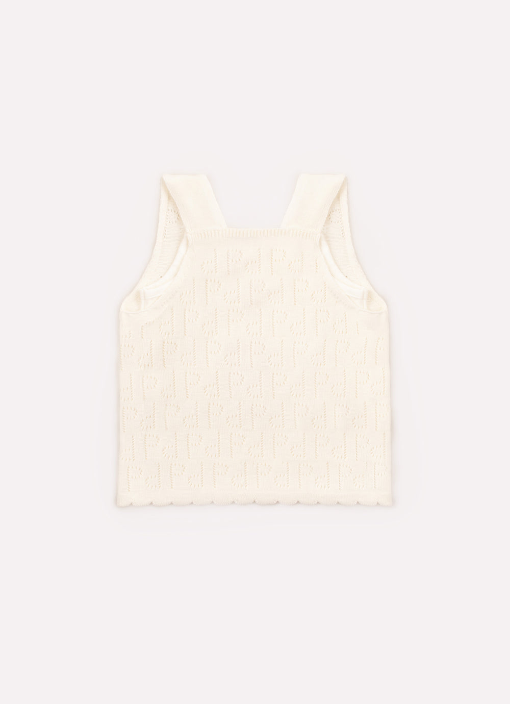 Blusa Cropped Tricot Ponto Crochet