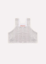 Blusa Cropped Cotton Cristais