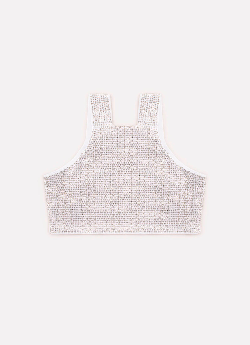 Blusa Cropped Cotton Cristais