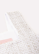 Blusa Cropped Cotton Cristais