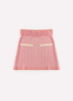 Saia Tricot Bordados