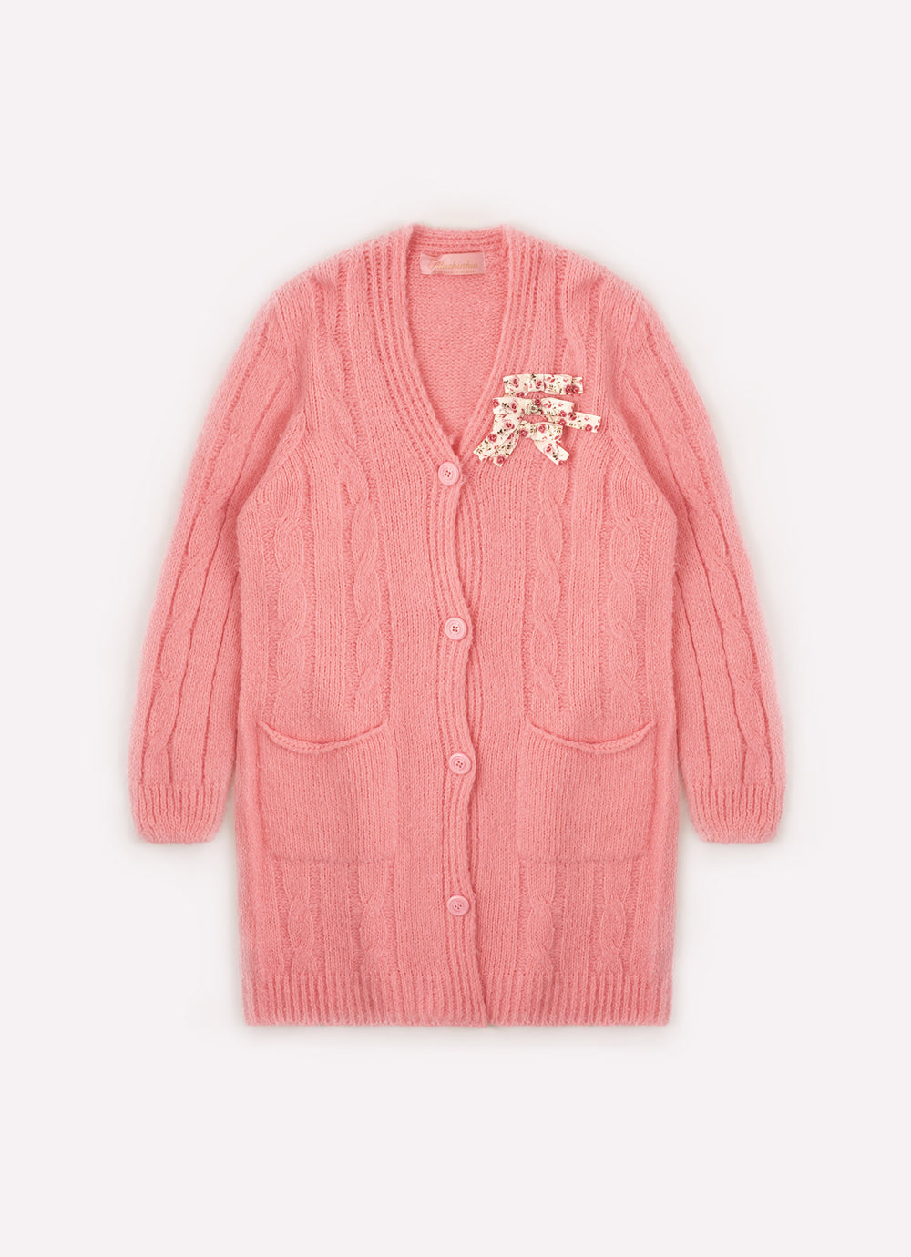 Maxi Casaco Tricot Sem Costura