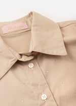 Camisa Tricoline Cristais