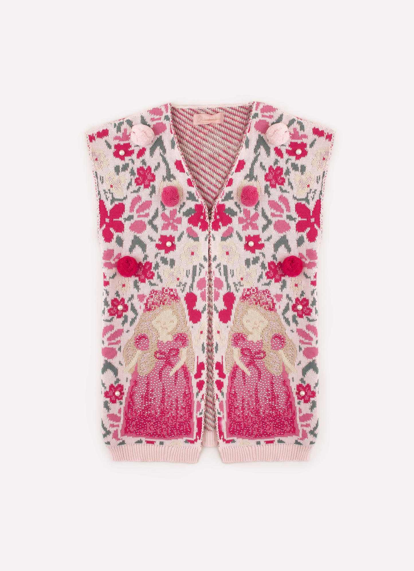 Colete Tricot Pompom
