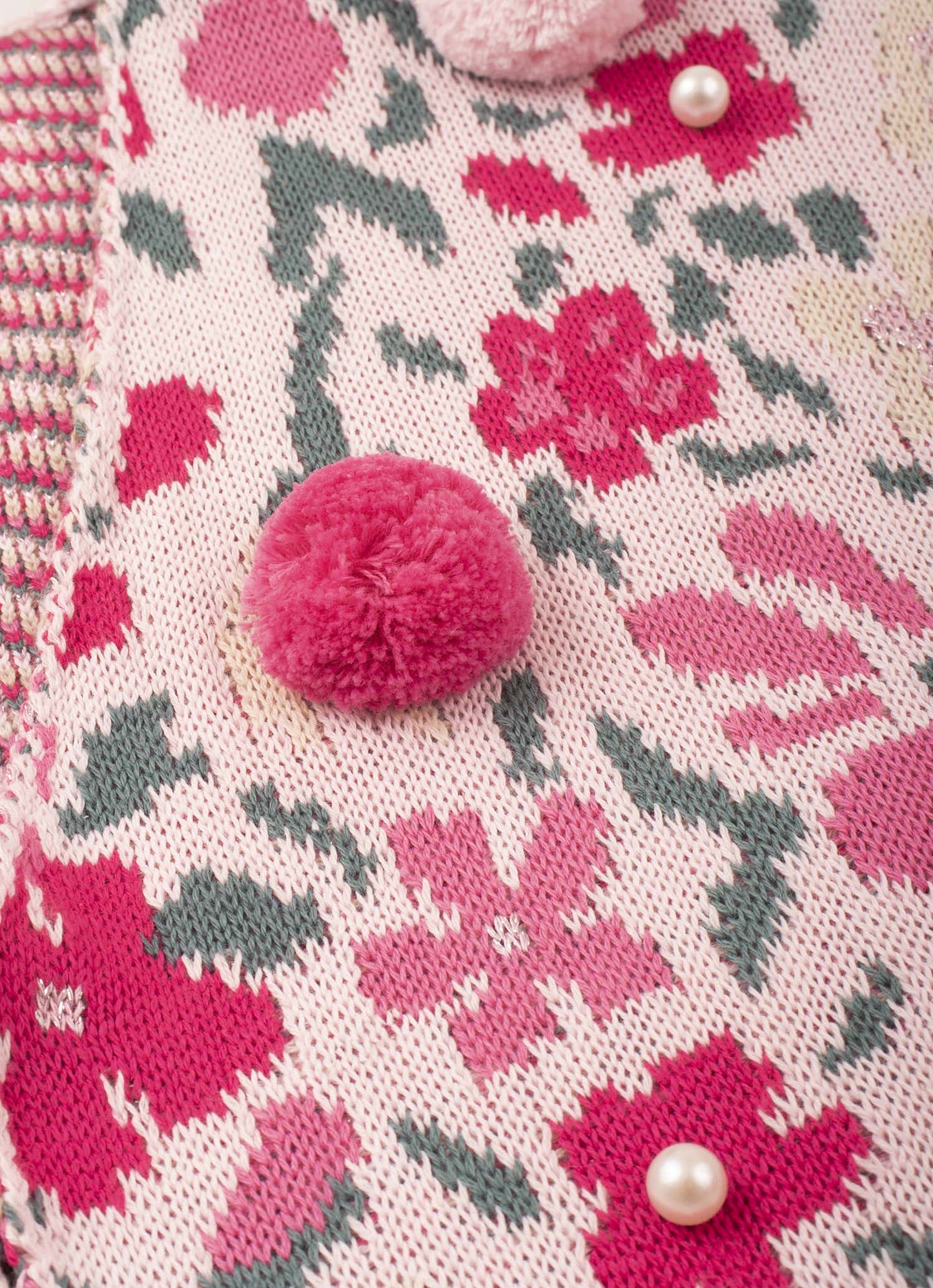 Colete Tricot Pompom