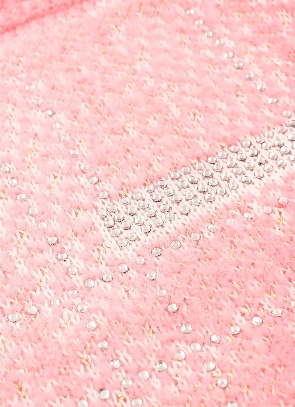 Saia Tricot Tweed Cristais