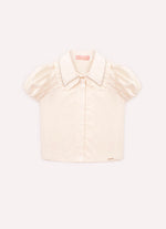 Camisa Cropped Tricoline