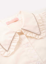 Camisa Cropped Tricoline
