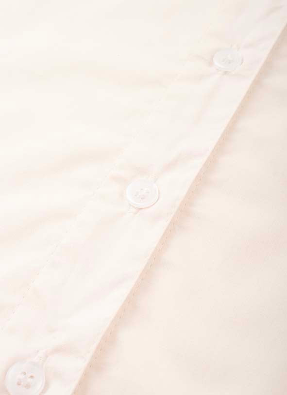Camisa Cropped Tricoline