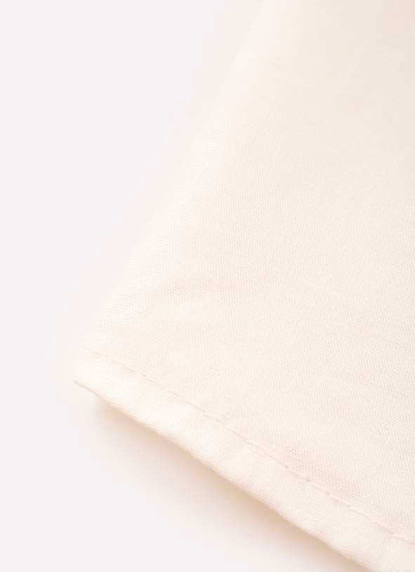 Camisa Cropped Tricoline