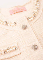 Blusa Regata Cropped Moletom Boucle
