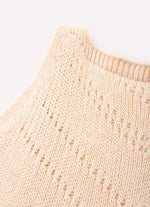 Blusa Cropped Tricot Ponto Crochê