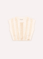 Blusa Alça Cotton Cristais
