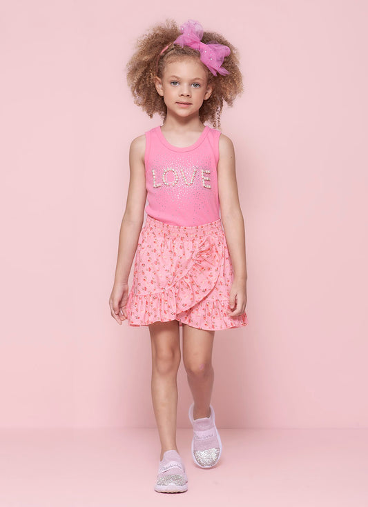 Blusa Regata Ribana Bordados