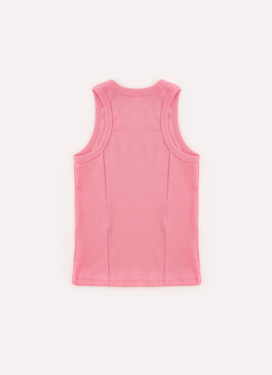 Blusa Regata Ribana Bordados