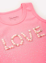 Blusa Regata Ribana Bordados