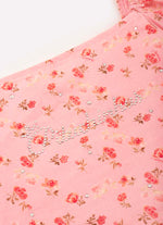Blusa Cropped Algodão Estampado