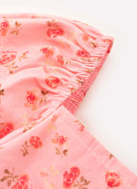 Blusa Cropped Algodão Estampado
