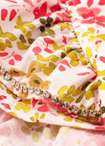 Blusa Cropped Algodão Estampado